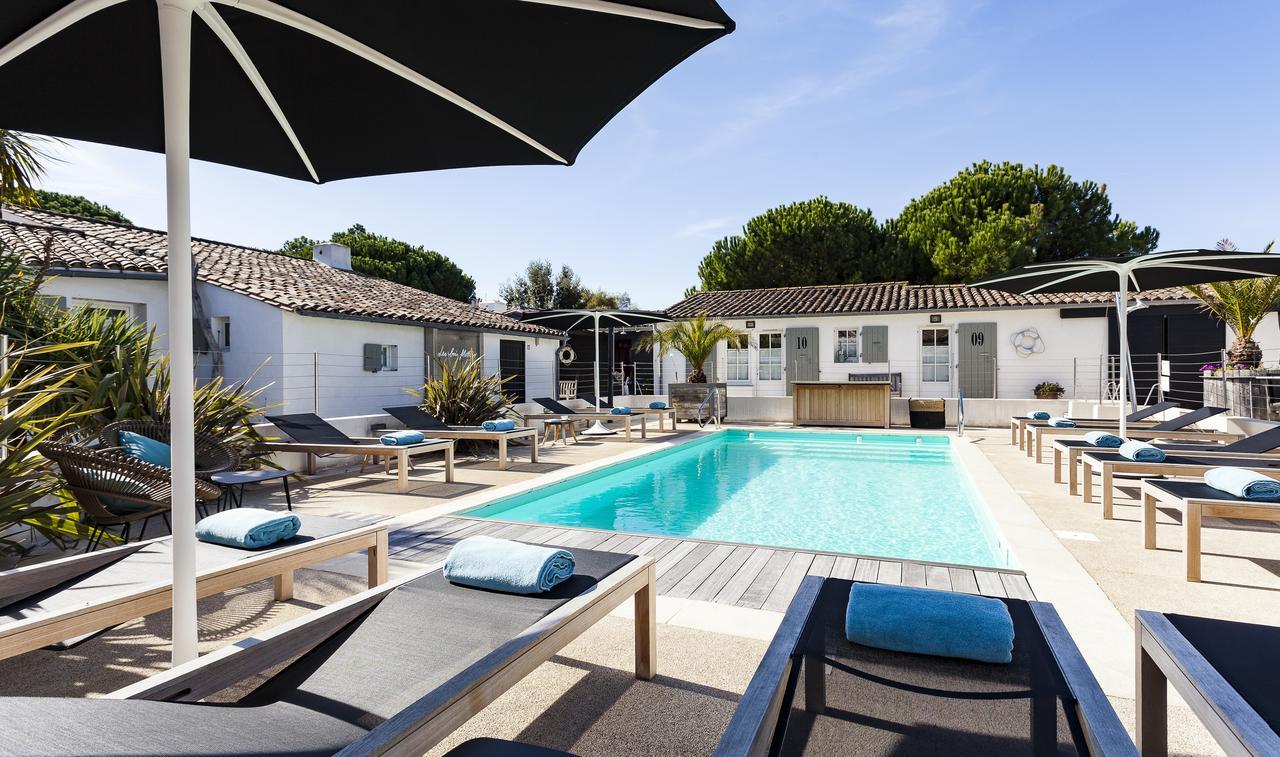 Hotel Les Bois Flottais Le Bois-Plage-en-Re Bagian luar foto