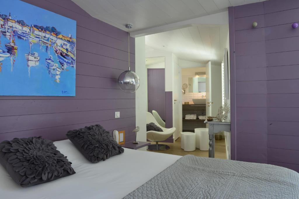 Hotel Les Bois Flottais Le Bois-Plage-en-Re Bagian luar foto